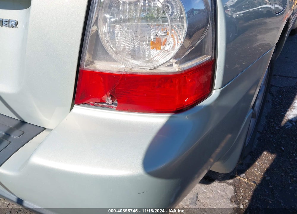 2006 SUBARU FORESTER 2.5X VIN: JF1SG65666G735012