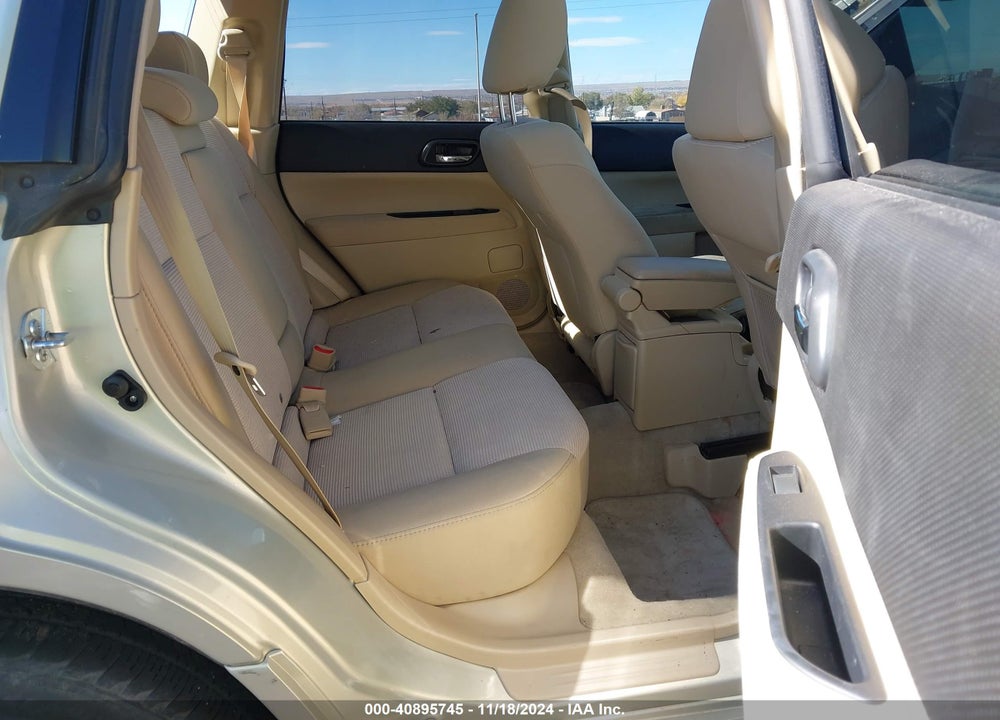 2006 SUBARU FORESTER 2.5X VIN: JF1SG65666G735012