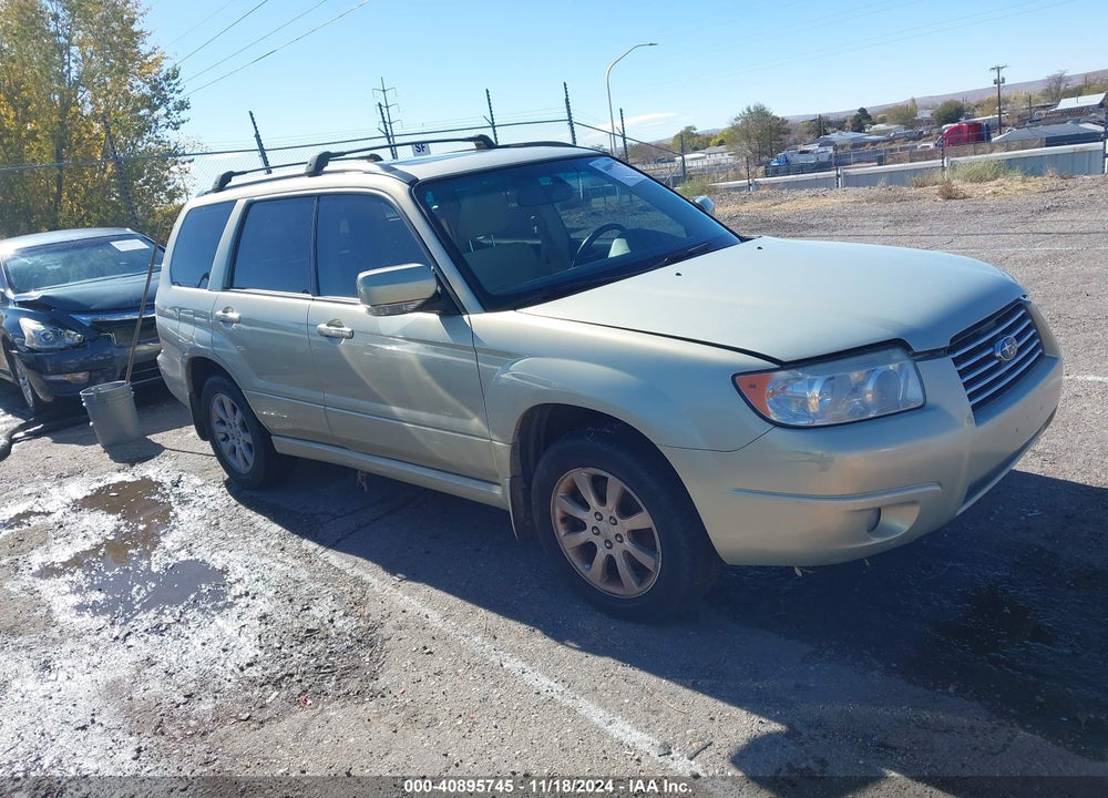 2006 SUBARU FORESTER 2.5X VIN: JF1SG65666G735012