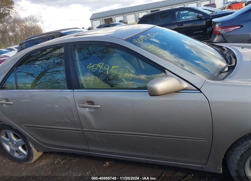 2005 TOYOTA CAMRY SE VIN: 4T1BE32K85U523028