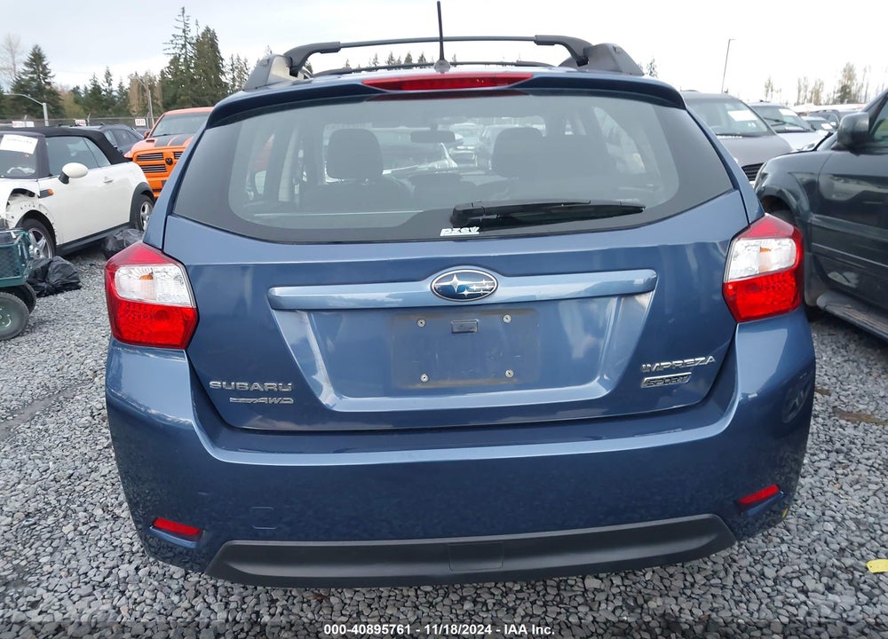 2012 SUBARU IMPREZA 2.0I SPORT PREMIUM VIN: JF1GPAL62CH227671