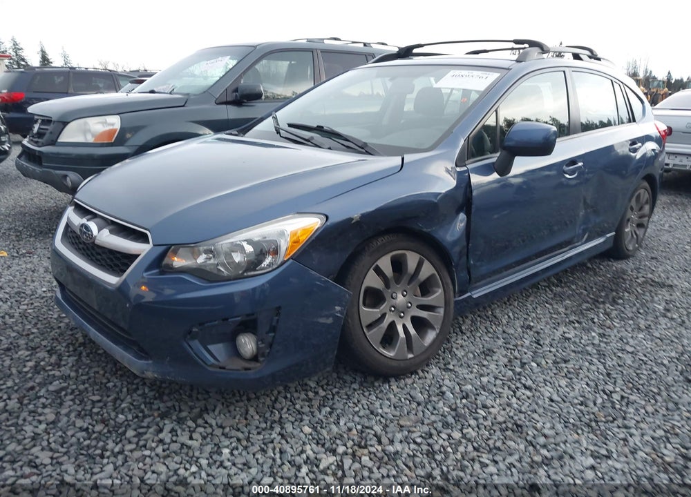 2012 SUBARU IMPREZA 2.0I SPORT PREMIUM VIN: JF1GPAL62CH227671