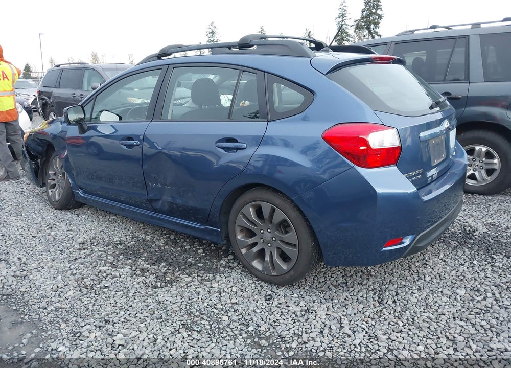2012 SUBARU IMPREZA 2.0I SPORT PREMIUM VIN: JF1GPAL62CH227671