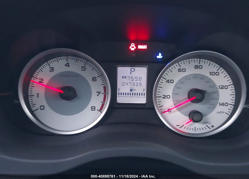 2012 SUBARU IMPREZA 2.0I SPORT PREMIUM VIN: JF1GPAL62CH227671