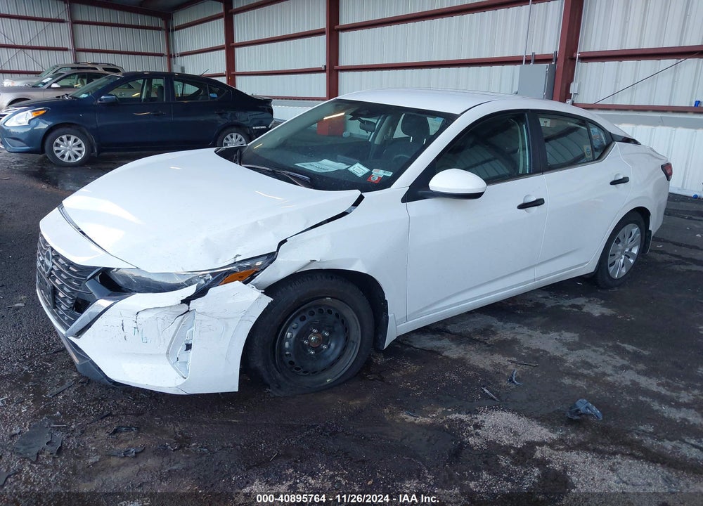 2024 NISSAN SENTRA S XTRONIC CVT VIN: 3N1AB8BV7RY216116