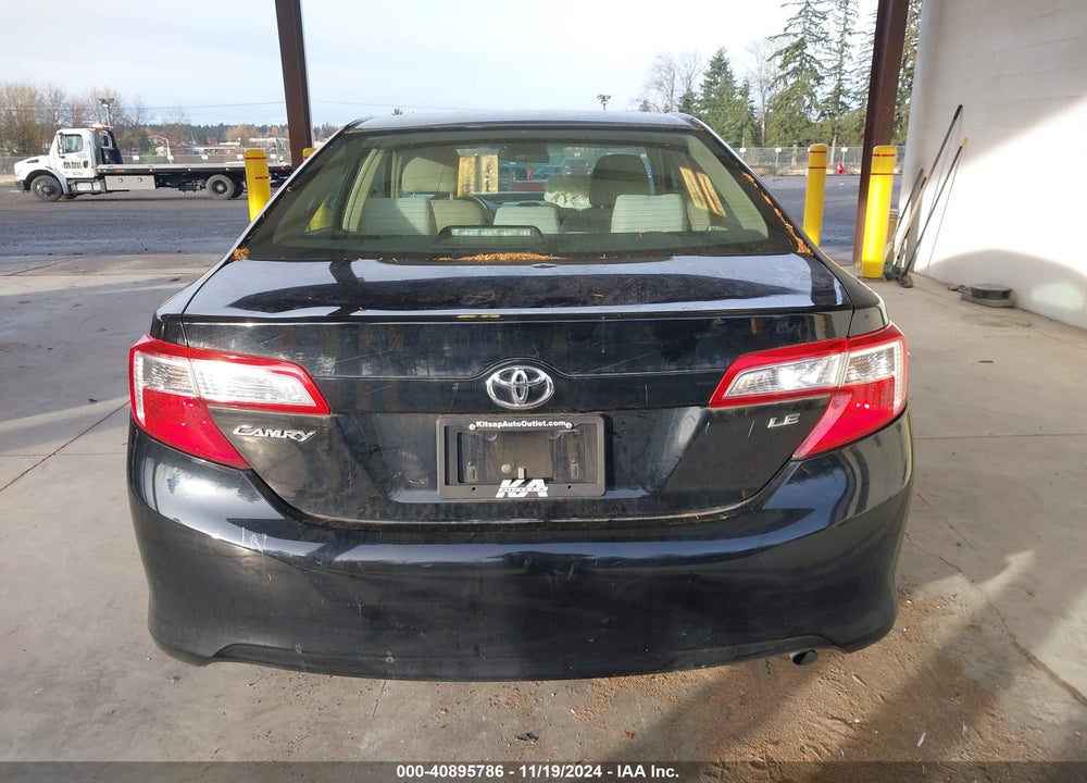 2012 TOYOTA CAMRY LE VIN: 4T1BF1FKXCU042013