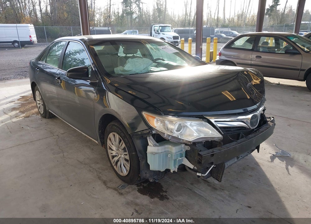 2012 TOYOTA CAMRY LE VIN: 4T1BF1FKXCU042013
