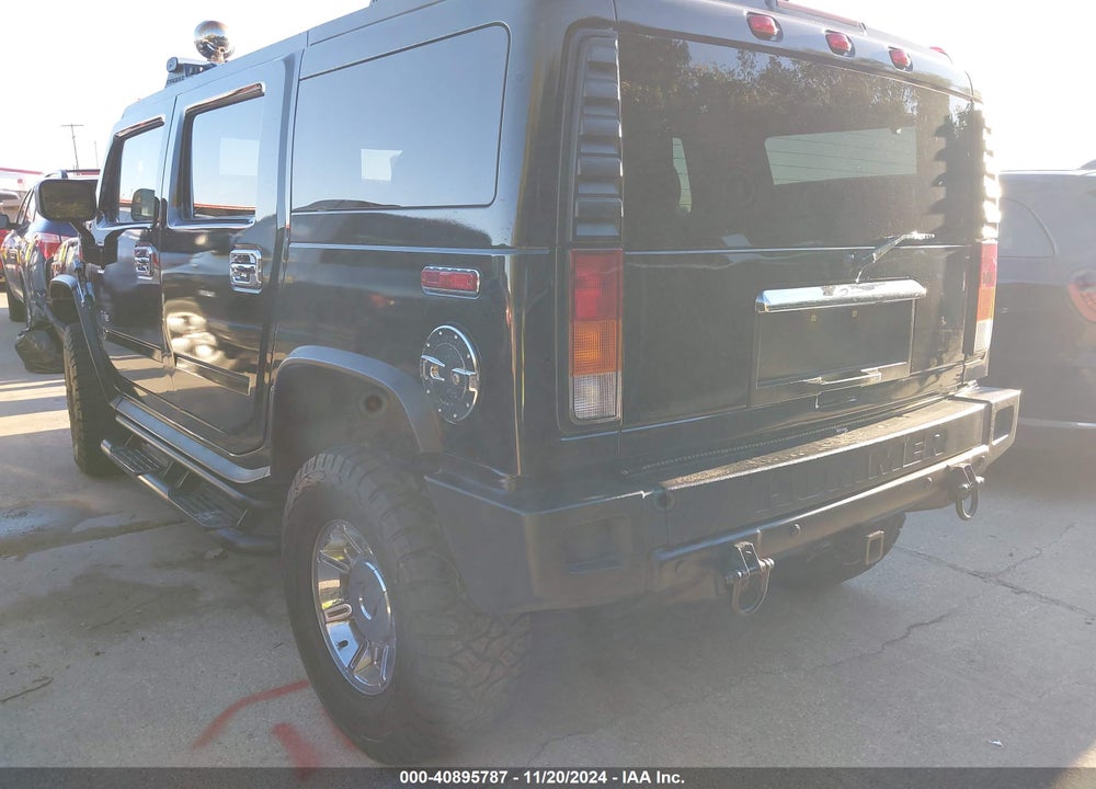 2003 HUMMER H2 VIN: 5GRGN23U93H119843