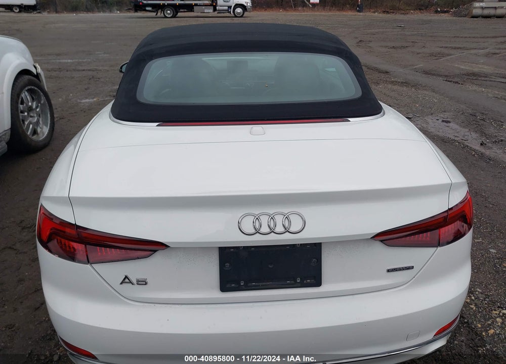2019 AUDI A5 VIN: WAUWNGF54KN001193
