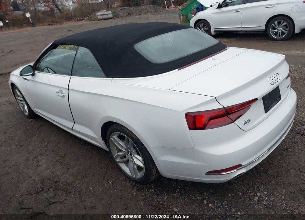 2019 AUDI A5 VIN: WAUWNGF54KN001193