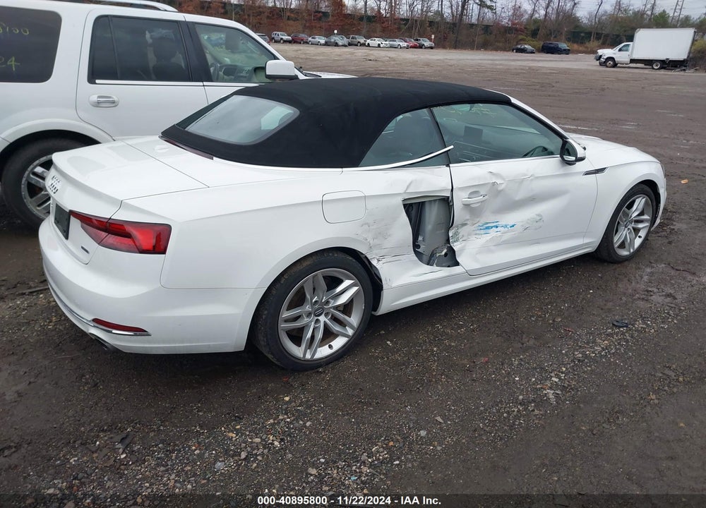 2019 AUDI A5 VIN: WAUWNGF54KN001193