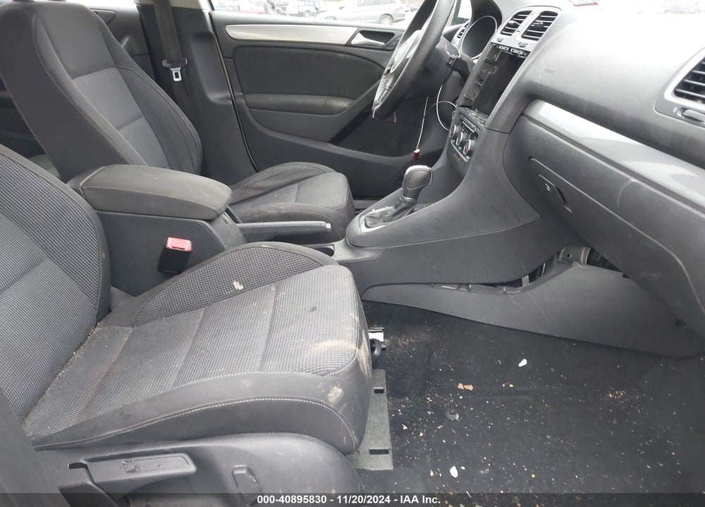 2012 VOLKSWAGEN GOLF 2.5L 4-DOOR VIN: WVWDB7AJ1CW306413