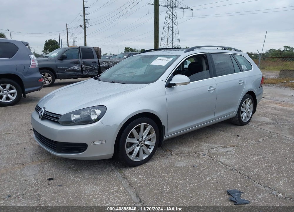 2014 VOLKSWAGEN JETTA SPORTWAGEN 2.0L TDI VIN: 3VWPL7AJ8EM626029