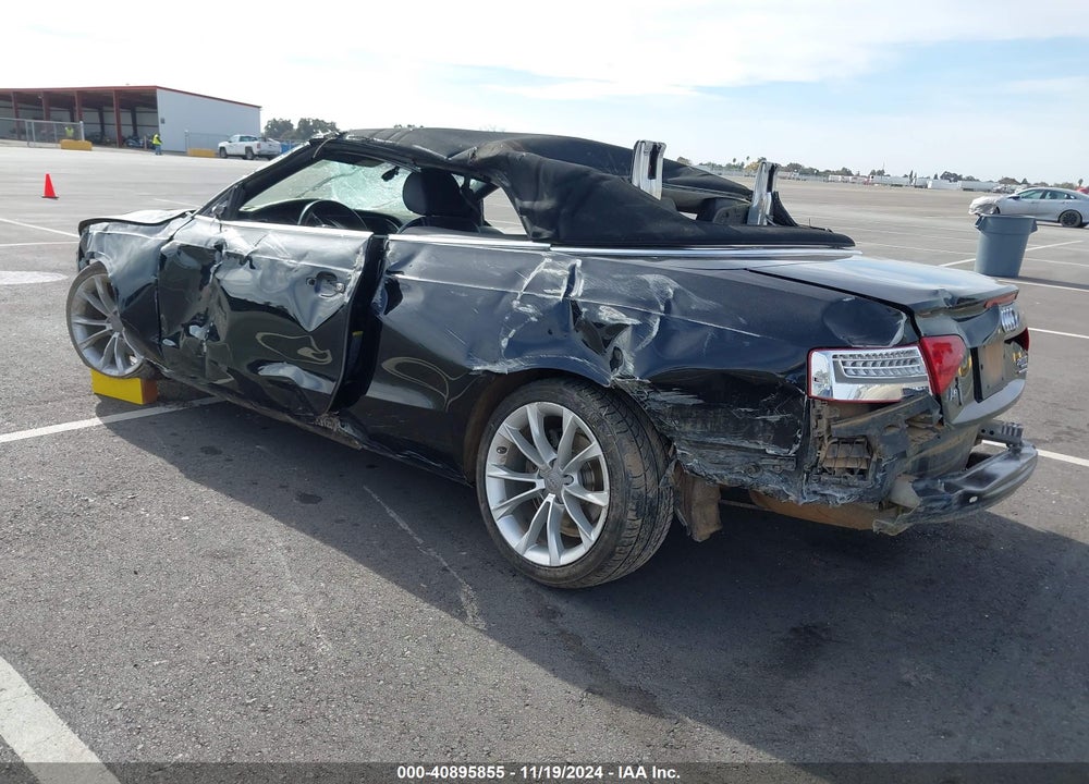 2013 AUDI A5 2.0T PREMIUM VIN: WAULFAFH3DN000966