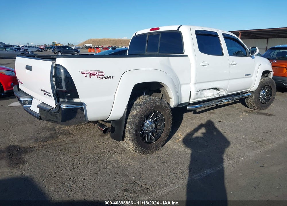 2008 TOYOTA TACOMA DBL CAB PRERUNNER LNG BED VIN: 5TEKU72N58Z503470