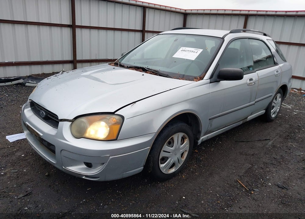 2004 SUBARU IMPREZA 2.5TS VIN: JF1GG655X4G809509
