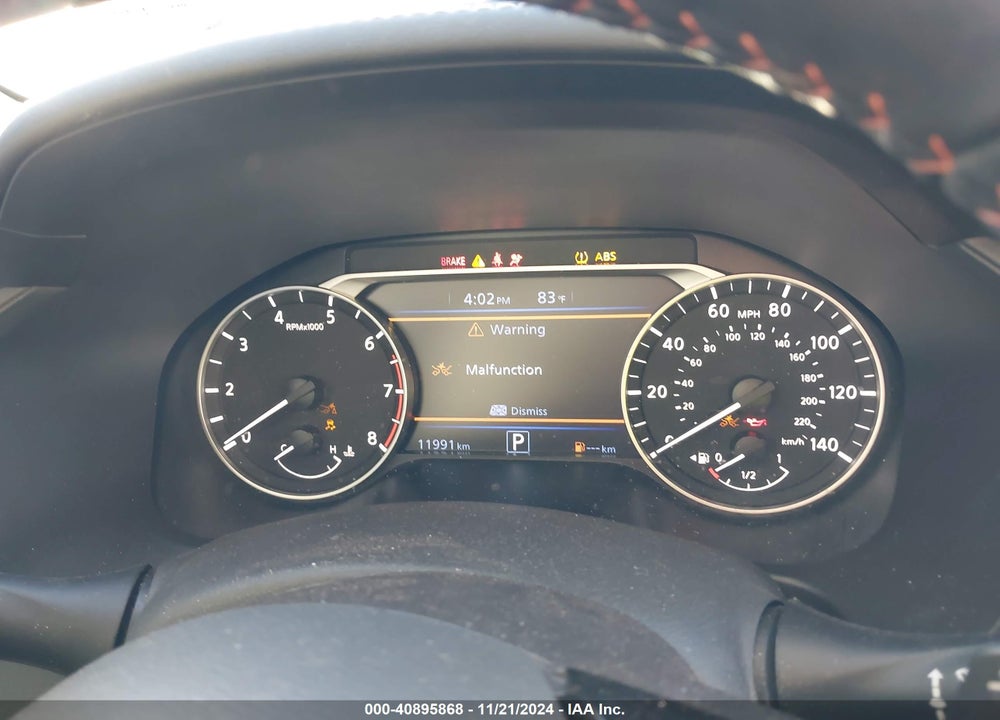 2024 NISSAN ALTIMA SR FWD VIN: 1N4BL4CV4RN435138