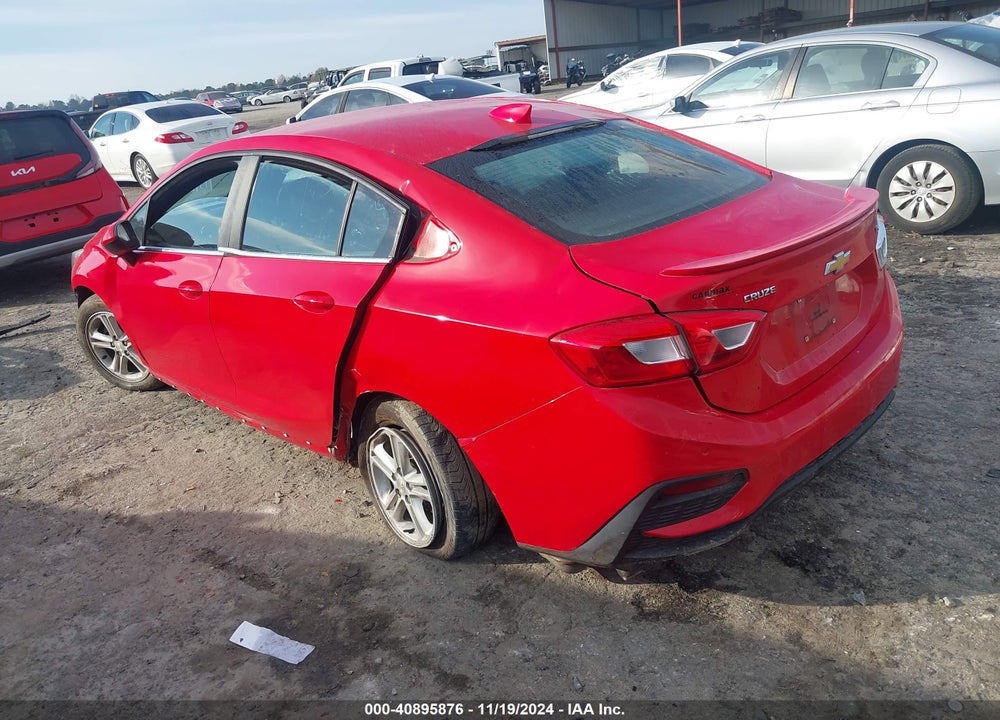 2017 CHEVROLET CRUZE LT AUTO VIN: 1G1BE5SM3H7224558