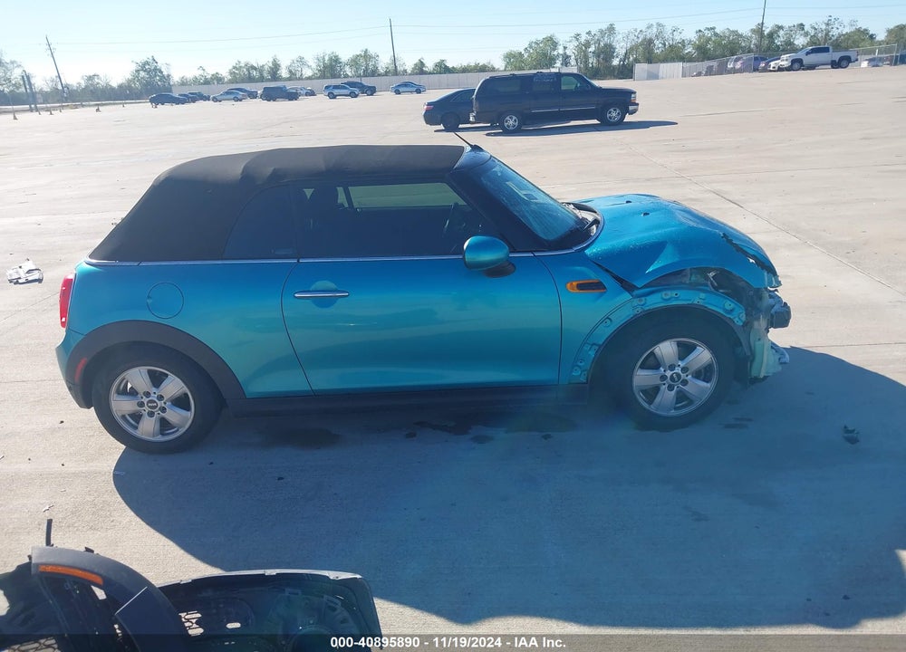 2019 MINI COOPER CONVERTIBLE VIN: WMWWG5C54K3H07579
