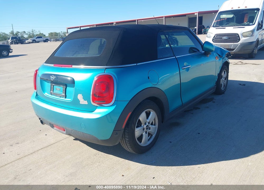 2019 MINI COOPER CONVERTIBLE VIN: WMWWG5C54K3H07579