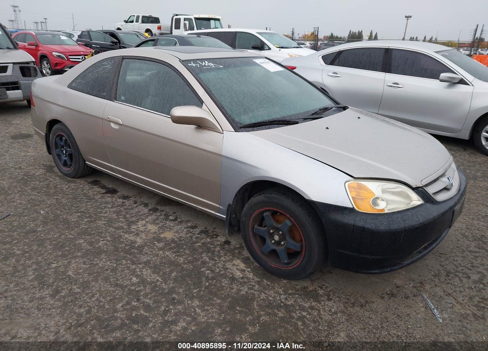 2002 HONDA CIVIC EX VIN: 1HGEM22972L093846