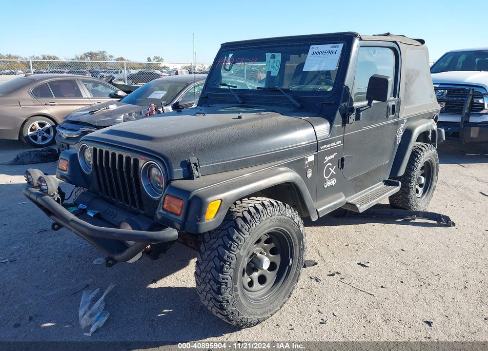 2002 JEEP WRANGLER SPORT VIN: 1J4FA49S42P717198