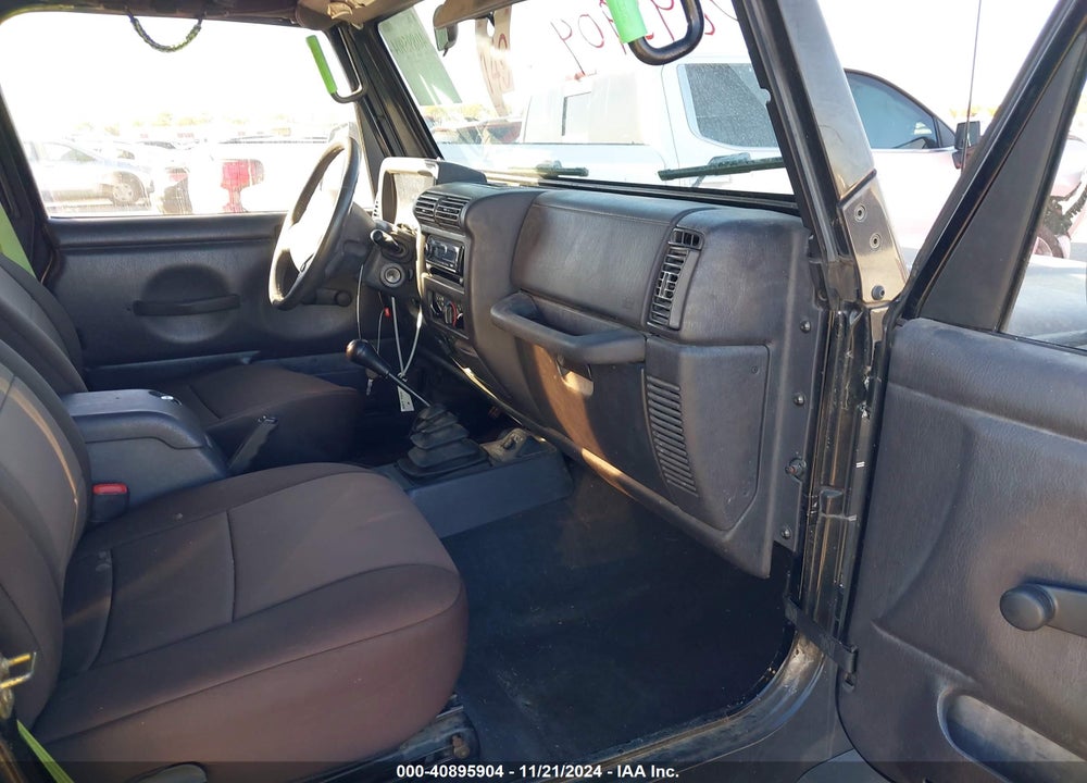 2002 JEEP WRANGLER SPORT VIN: 1J4FA49S42P717198
