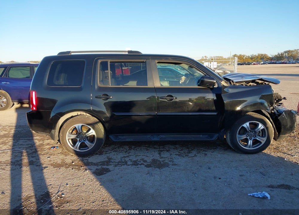 2015 HONDA PILOT SE VIN: 5FNYF3H3XFB027153