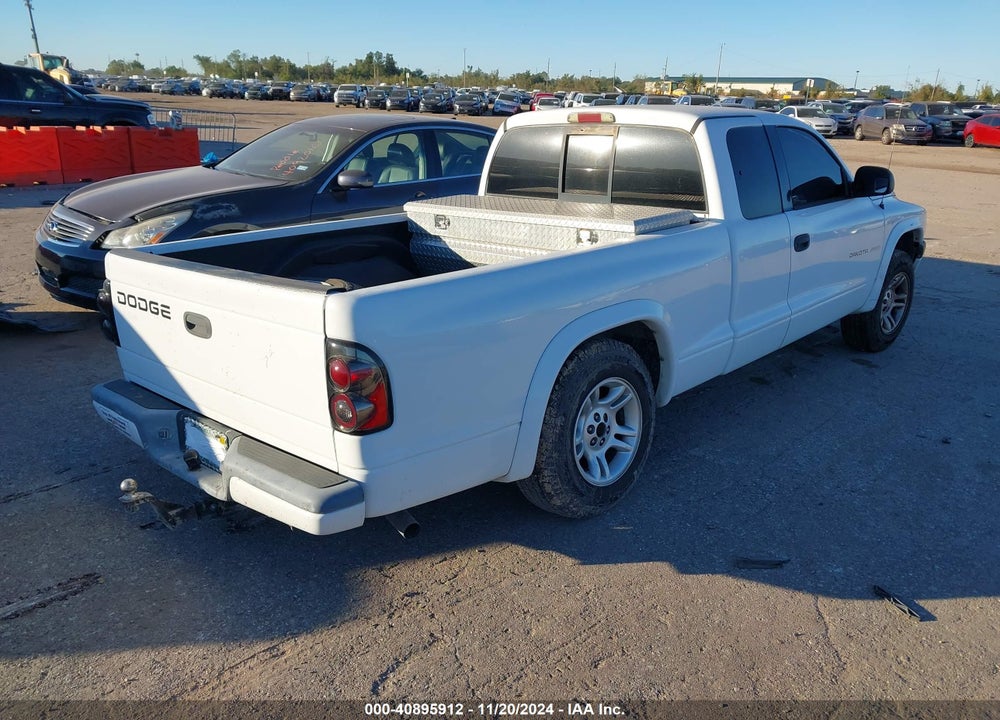 2002 DODGE DAKOTA SPORT VIN: 1B7GL32X22S562118