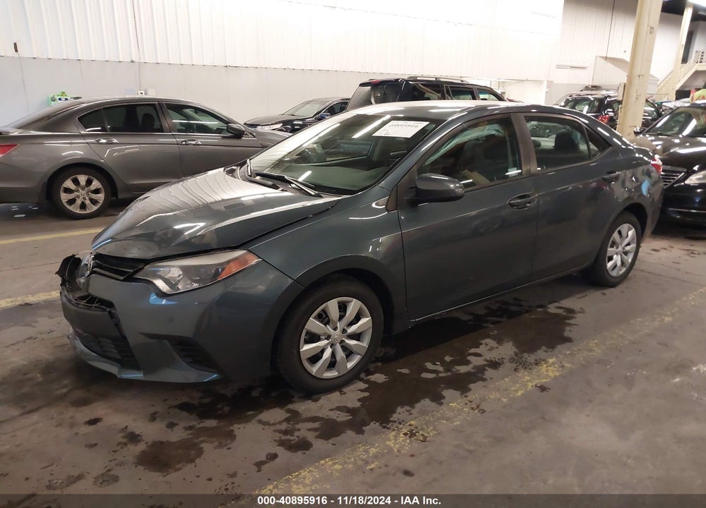 2014 TOYOTA COROLLA LE VIN: 5YFBURHE3EP157584