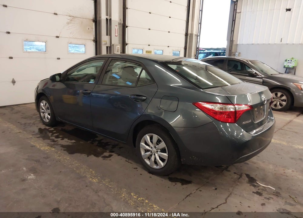 2014 TOYOTA COROLLA LE VIN: 5YFBURHE3EP157584