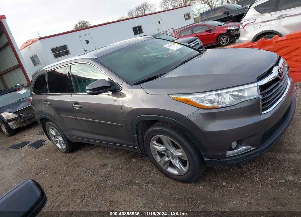 2015 TOYOTA HIGHLANDER LIMITED V6 VIN: 5TDDKRFH6FS210511