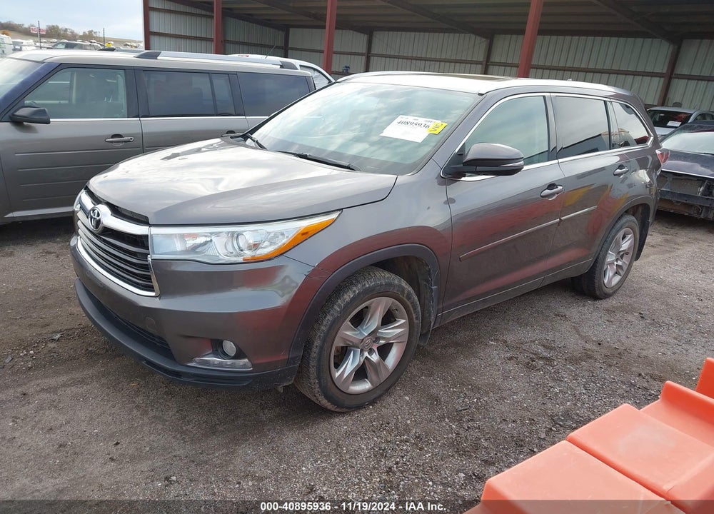 2015 TOYOTA HIGHLANDER LIMITED V6 VIN: 5TDDKRFH6FS210511