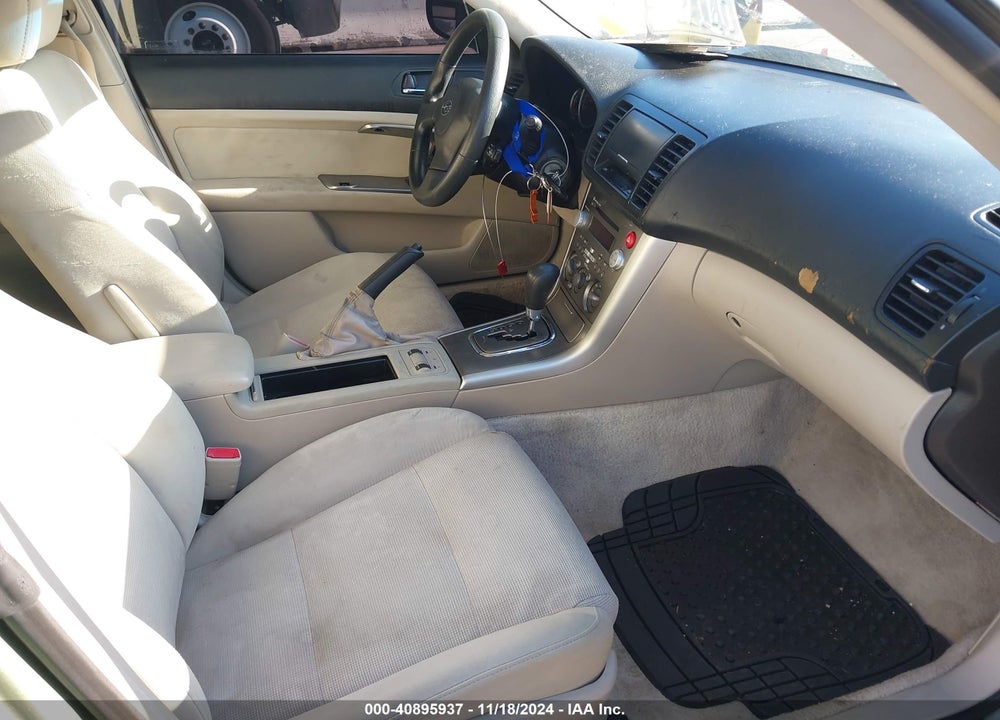 2007 SUBARU OUTBACK 2.5I/2.5I BASIC/2.5I L.L. BEAN EDITION VIN: 4S4BP61C277345169