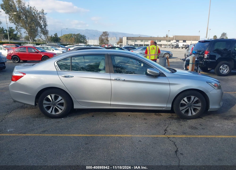 2013 HONDA ACCORD LX VIN: 1HGCR2F38DA093111