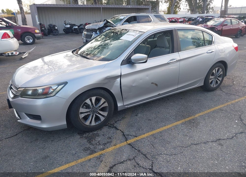2013 HONDA ACCORD LX VIN: 1HGCR2F38DA093111