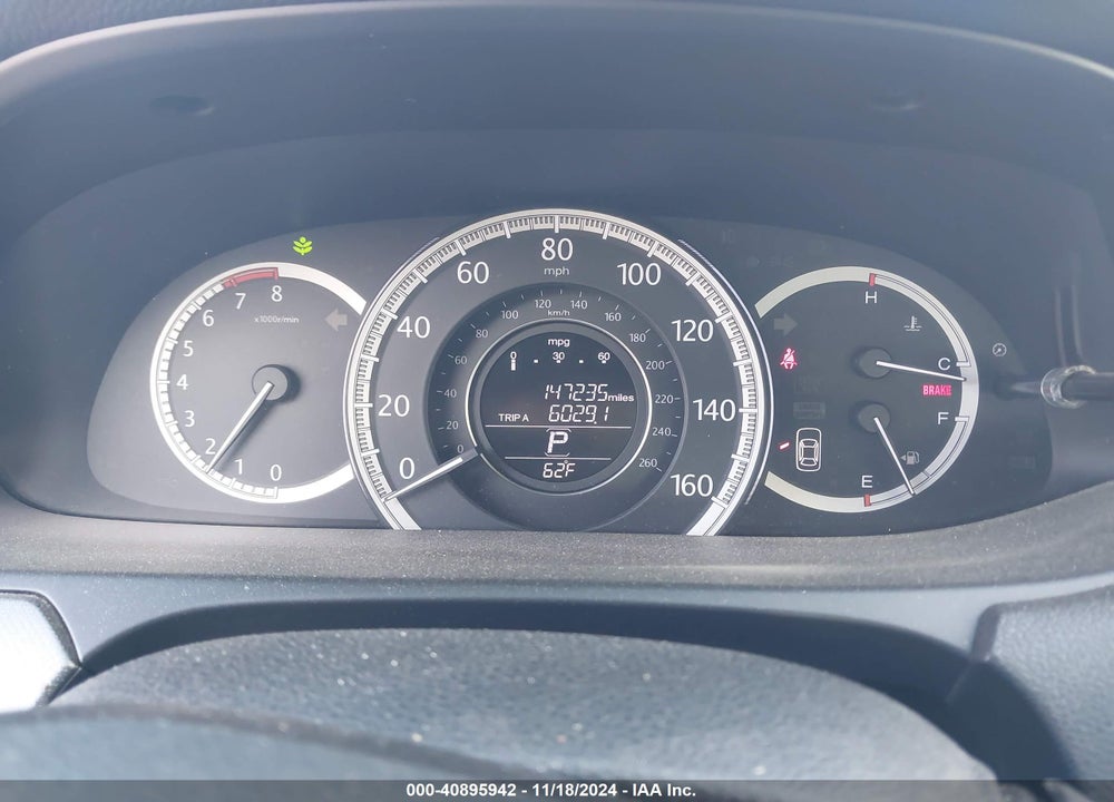 2013 HONDA ACCORD LX VIN: 1HGCR2F38DA093111