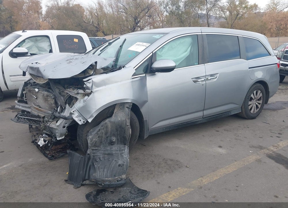 2016 HONDA ODYSSEY EX VIN: 5FNRL5H49GB012243