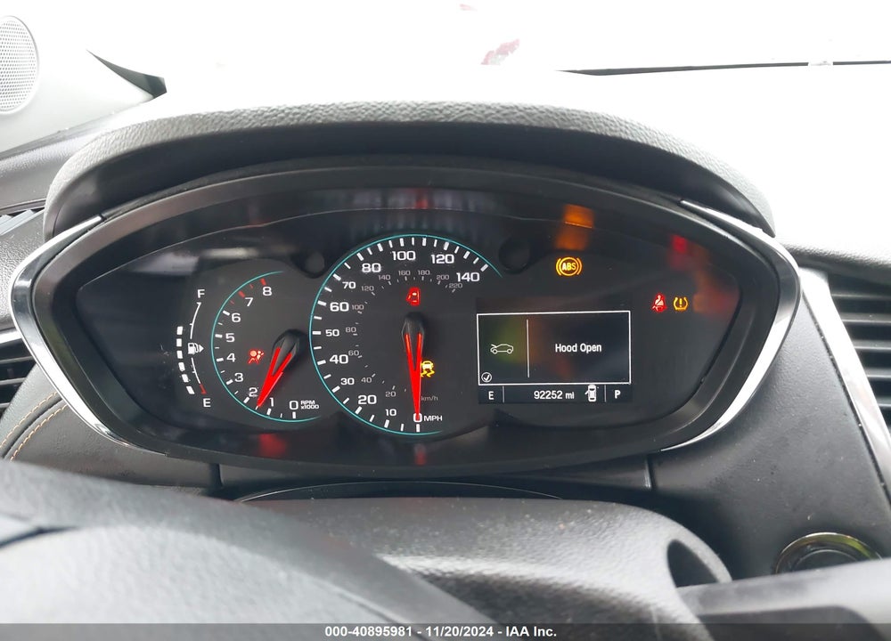 2017 CHEVROLET TRAX PREMIER VIN: 3GNCJMSB1HL271056