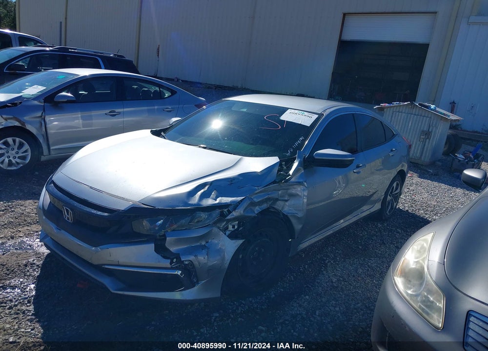 2021 HONDA CIVIC LX VIN: 2HGFC2F65MH556218