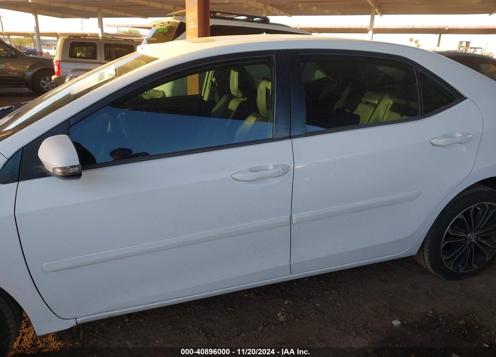 2015 TOYOTA COROLLA S PLUS VIN: 5YFBURHE9FP188730