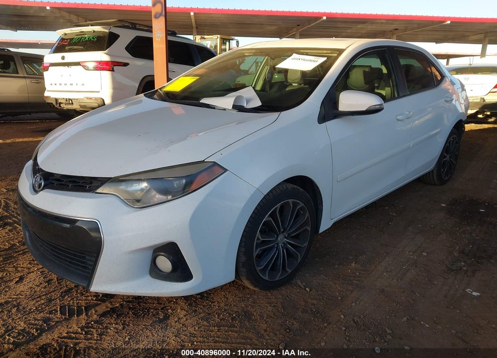 2015 TOYOTA COROLLA S PLUS VIN: 5YFBURHE9FP188730