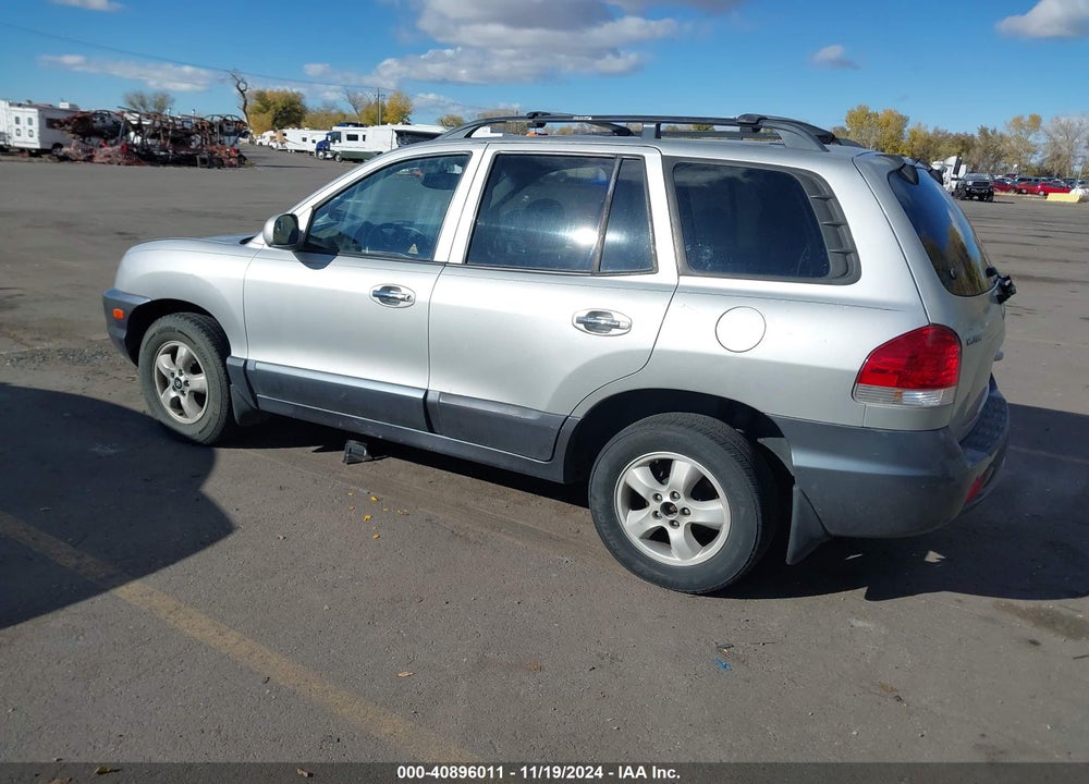 2005 HYUNDAI SANTA FE GLS/LX VIN: KM8SC73E75U883252