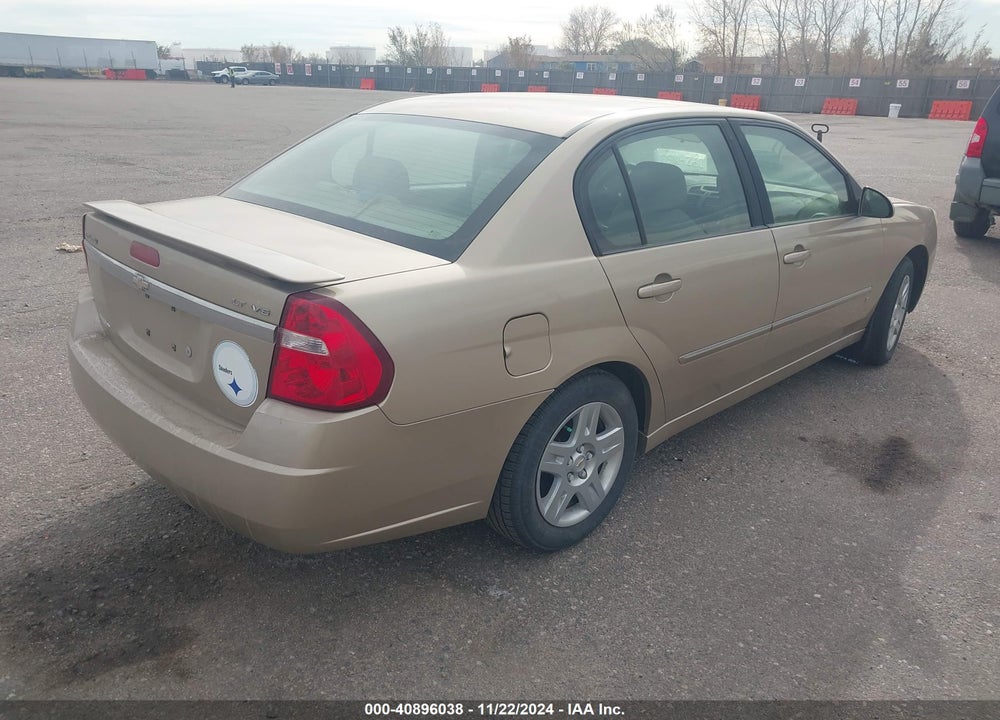2006 CHEVROLET MALIBU VIN: 1G1ZT51886F143485