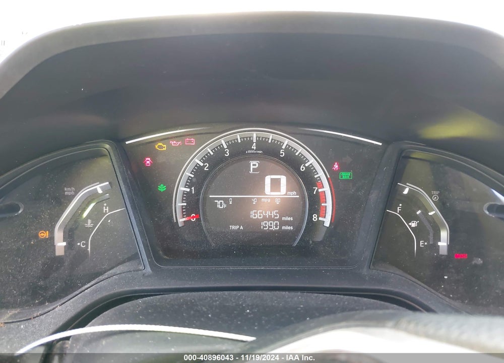 2016 HONDA CIVIC LX VIN: 19XFC2F51GE016290