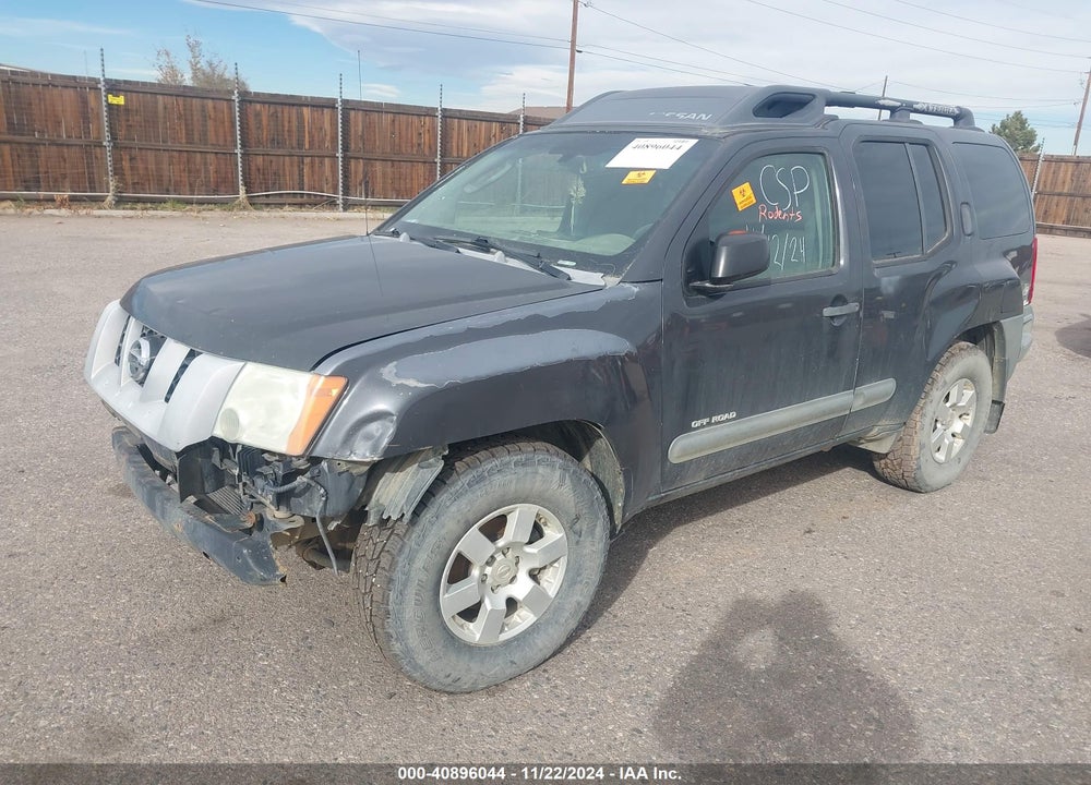 2006 NISSAN XTERRA OFF ROAD VIN: 5N1AN08W06C550008