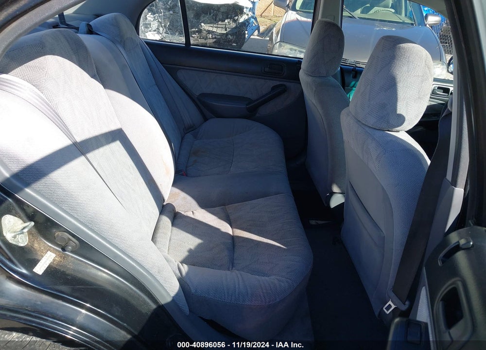 2001 HONDA CIVIC LX VIN: JHMES16591S007008