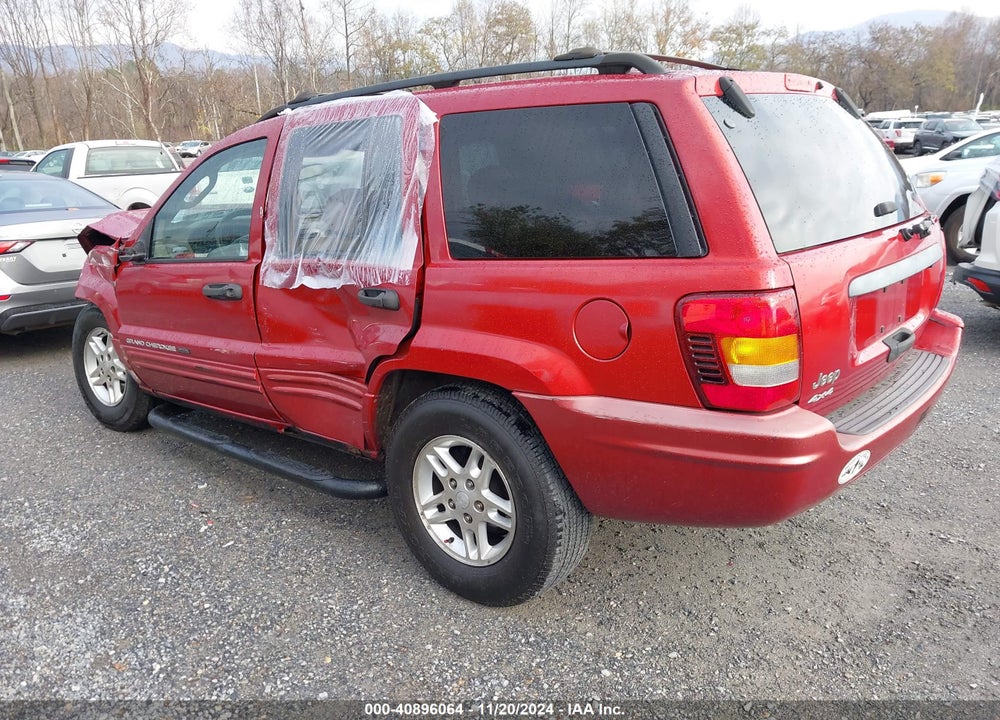 2004 JEEP GRAND CHEROKEE LAREDO VIN: 1J4GW48S94C343317