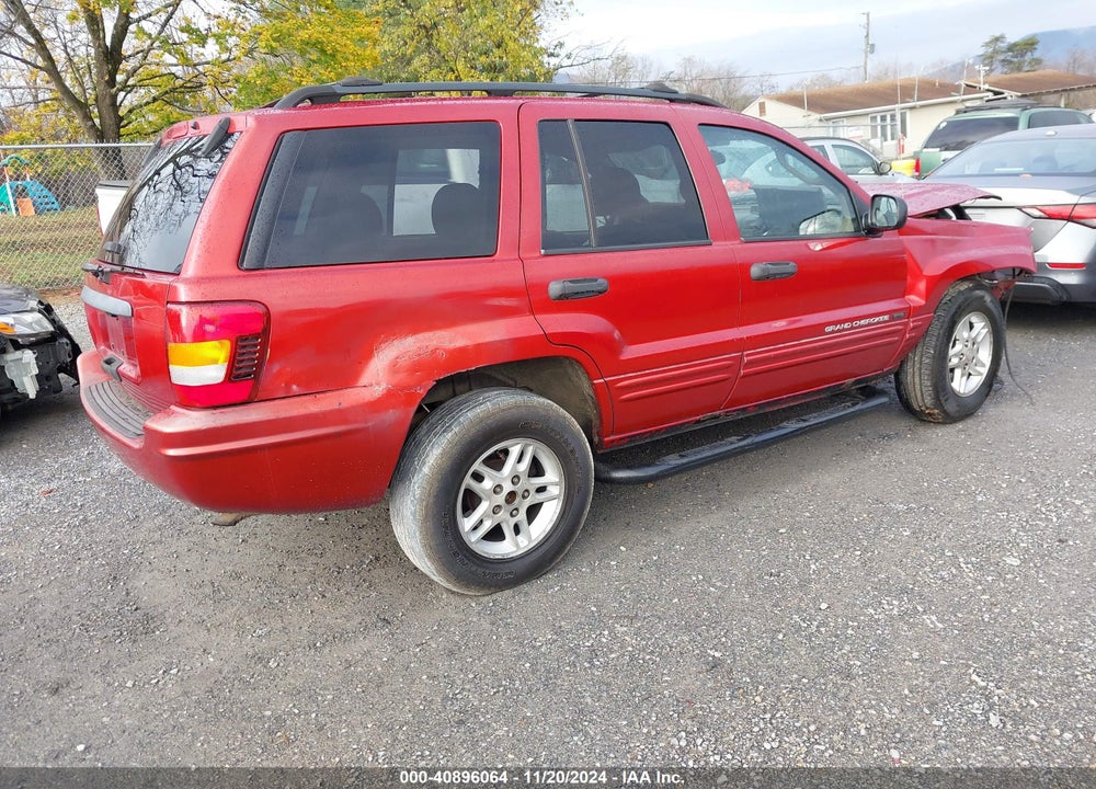 2004 JEEP GRAND CHEROKEE LAREDO VIN: 1J4GW48S94C343317