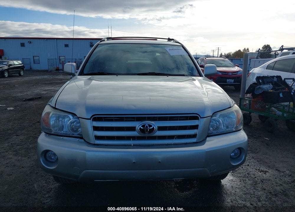 2007 TOYOTA HIGHLANDER VIN: JTEHD21A570048349